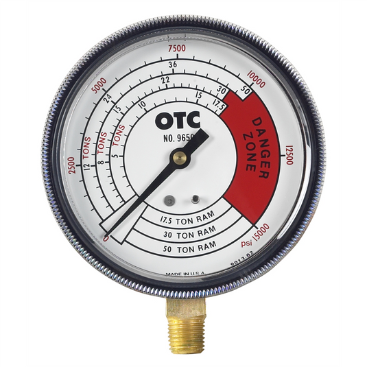 OTC GAUGE PRESSURE AND TONNAGE 4 SCALES