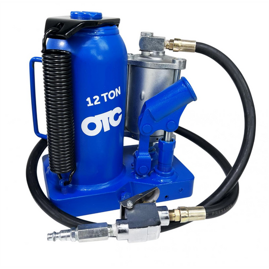 OTC 12-Ton Air Assisted Bottle Jack