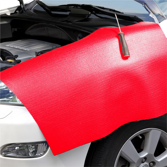 Petoskey Plastics (10) PVC Fender Covers - Red