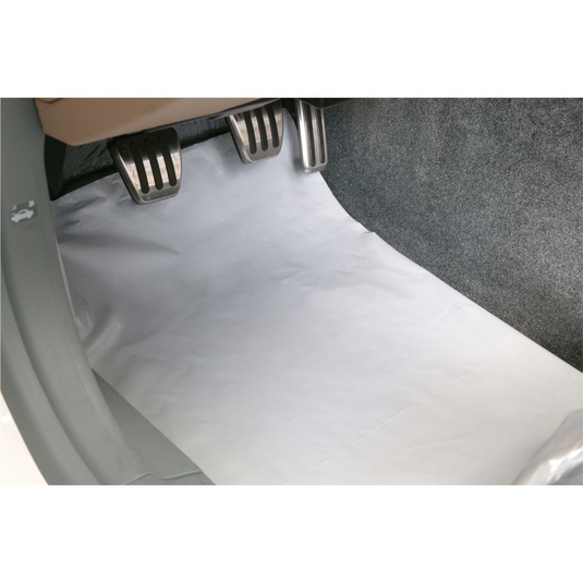 Petoskey Plastics Slip-N-Grip Plastic Floor Mat; Blank-No Image