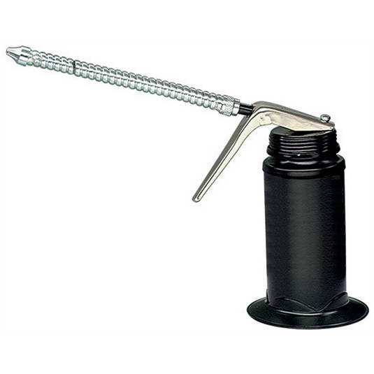 Plews Edelmann OILER PISTOL 6OZ. 6IN. FLEX SPOUT+ WALL BASE