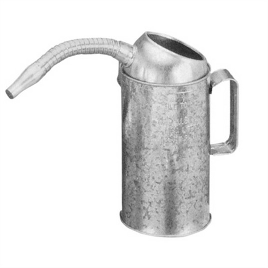 Plews Edelmann MEASURE LIQUID 2QT. GALV STEEL FLEXIBLE SPOUT