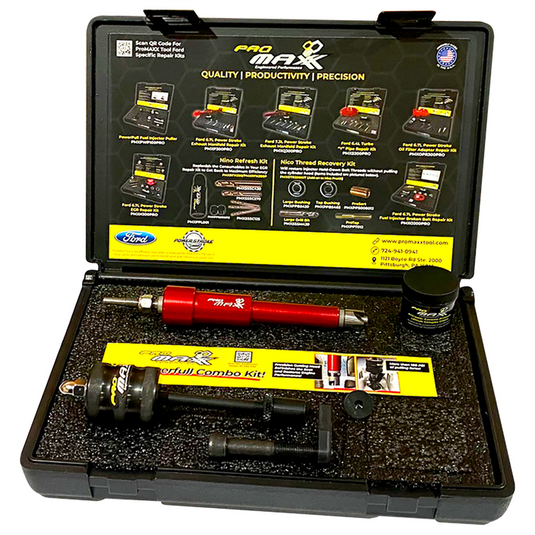 Promaxx Ford 6.7L Fuel Injector Seat Restorer & PowerPull Puller ProPLUS