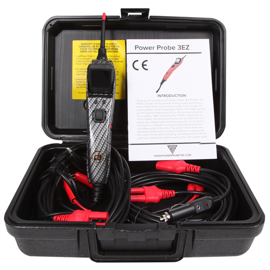 Power Probe PP3EZCARBAS Power Probe 3EZ Carbon Fiber w/Plastic Case and accessories