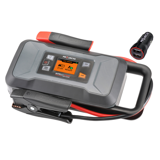 Projecta  12V/24V 2000A Intelli-Start Professional LiFePO4 Jumpstarter and Power Bank with Rapid Recharge Technology