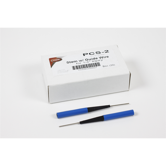 PREMA Injury Stem 2 with Guide Wire 1/4"" (6mm) 20 Count