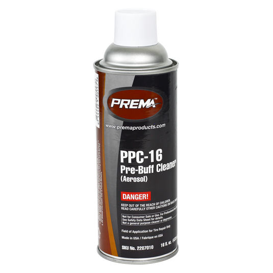 PREMA Pre-Buff Cleaner; Aerosol (Flammable) 16 fl. oz. Spray Can
