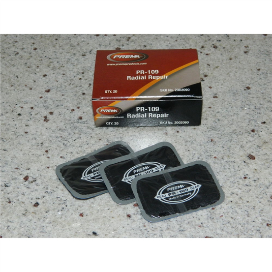 PREMA Radial Repair Patch 3"" L x 2"" W (77mm x 50mm) 1 Ply 20 Count