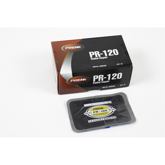 PREMA Radial Repair Patch 5"" L x 3-1/4"" W (127mm x 83mm) 2 Ply 10 Count