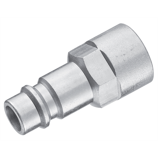 Prevost 1/4 Inch Female NPT ERP 07 High Flow 3/8 Inch Steel Body Plug for Compressed Air