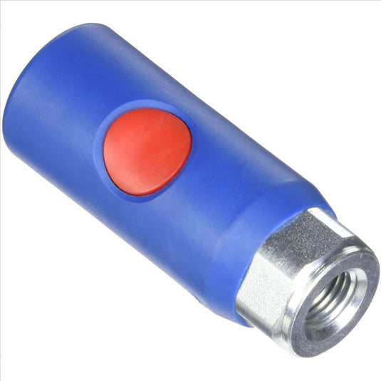 Prevost 1/2 Inch Female NPT URC 06 Automotive Truflate 1/4 Inch Composite Body Quick Safety Coupler for Compressed Air