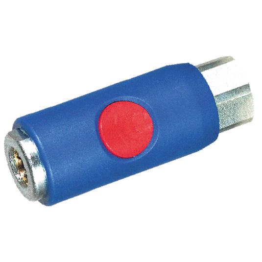 Prevost 1/4 Inch Female NPT URC 08 Automotive Truflate 3/8 Inch Composite Body Quick Safety Coupler for Compressed Air