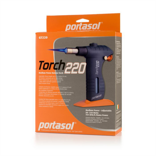 Portasol Green Med Pwr Butane Torch 50-220 Wa