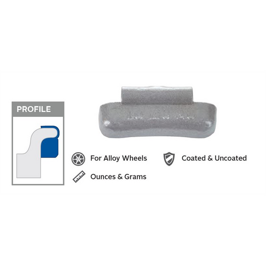 0.75 oz. Coated Mag Weight (Box of 25)