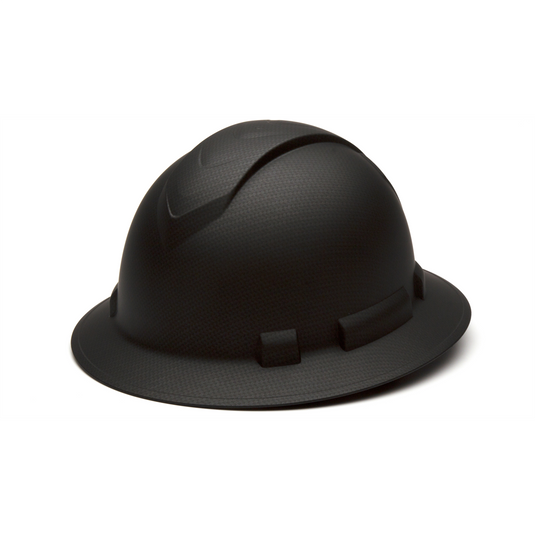 Pyramex Ridgeline Hard Hat - Graphite-Ridgeline Cap Style 4 Pt Ratchet Suspension