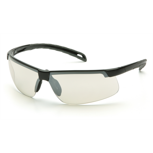 Pyramex Pyramex Safety - Black Frame/Ice Blue Mirror Lens  ; Sold 12/BOX