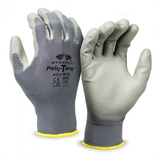 Pyramex Pyramex Safety- Glove Nitrile 18G A3 Dots Thumb Saddle Small  ; Sold 12/PKG
