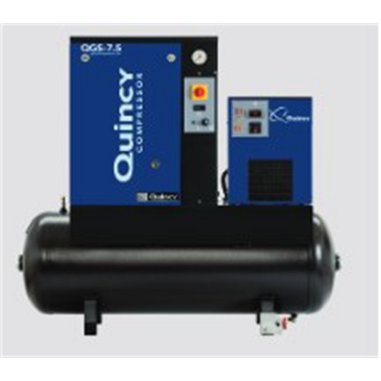 Quincy Compressors 7.5hp Quincy rotary screw with dryer