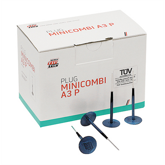 REMA TIP TOP North America Minicombi Tire Repair Inserts 1/8"" (3mm) 50 Count