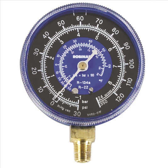 Robinair Universal R-134A/R22 Low Side Gauge
