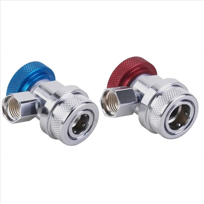 Robinair Set of High- and Low-side Manual Couplers for R-134a