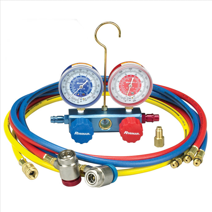 Robinair R-1234yf Manifold and Hose set