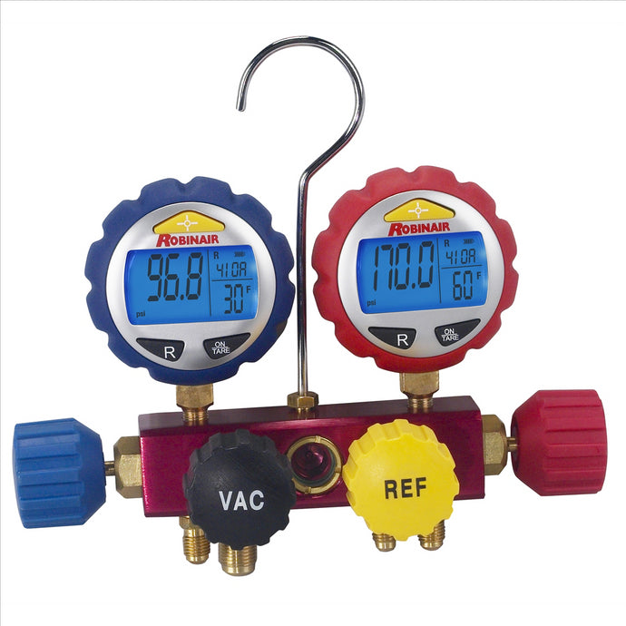 Robinair Digital 4-way refrigerant manifold