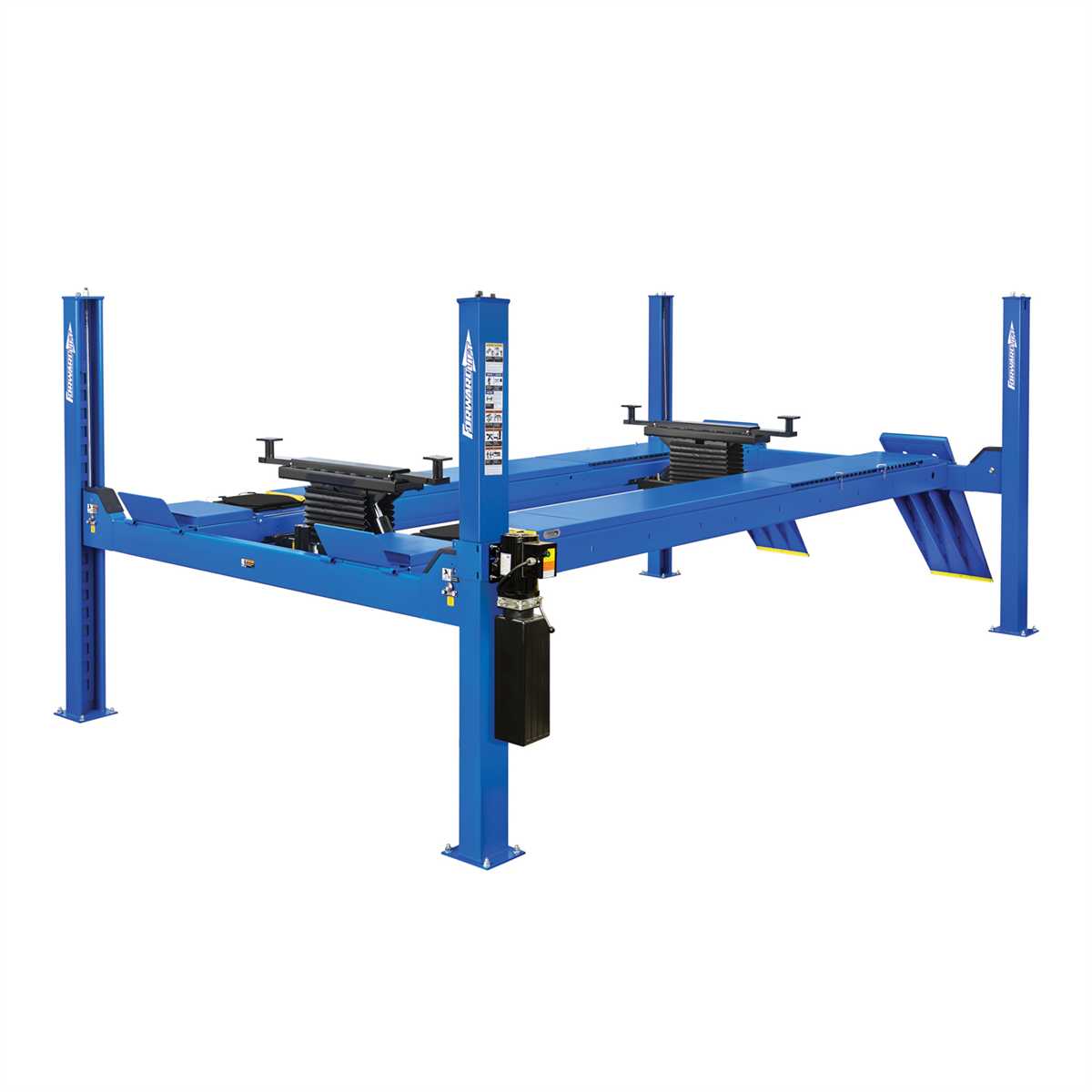 Forward Lift 14K Alignment Rack; 4-Post; 182.5” Wheel Base Max.; – Mai ...