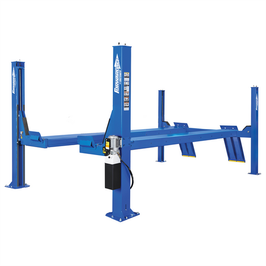 Forward Lift 14K Open Front General Service 182"" Wheelbase; Includes: Pneumatic Locks;  Adjustable Multi Position Leveling Locks. Blue In Color.