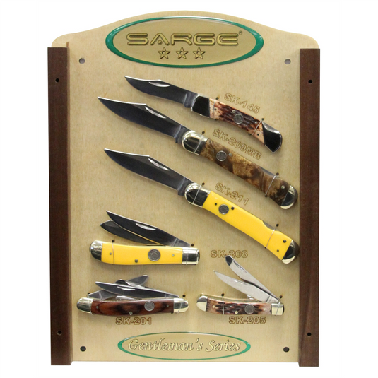 Top 6 Sarge Gentlemen's Knife Display