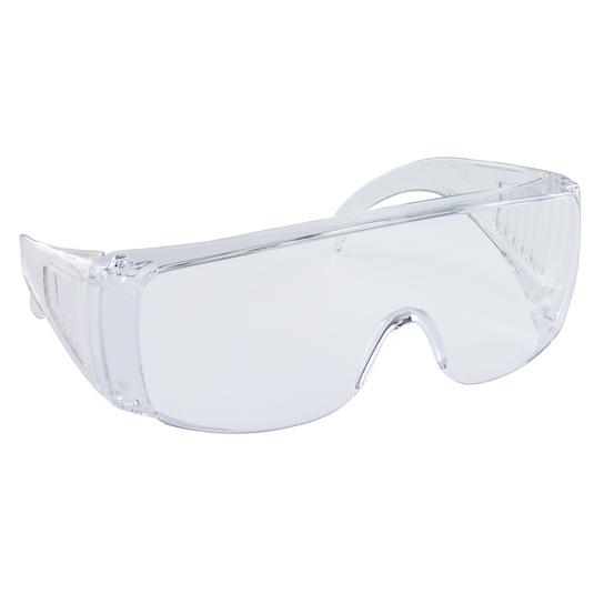 SAS Safety Worker Bee Safe Glasses; Solid Clear Frame and Lens