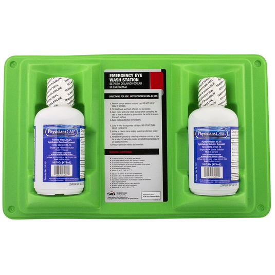 SAS Safety Personal Emergency Dual-Bottle Eyewash Station