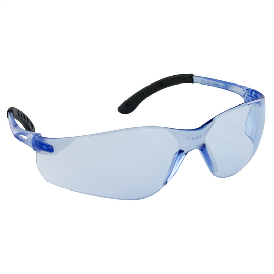 SAS Safety NSX Turbo High-Impact Poly Light Blue Lens Safe Glasses