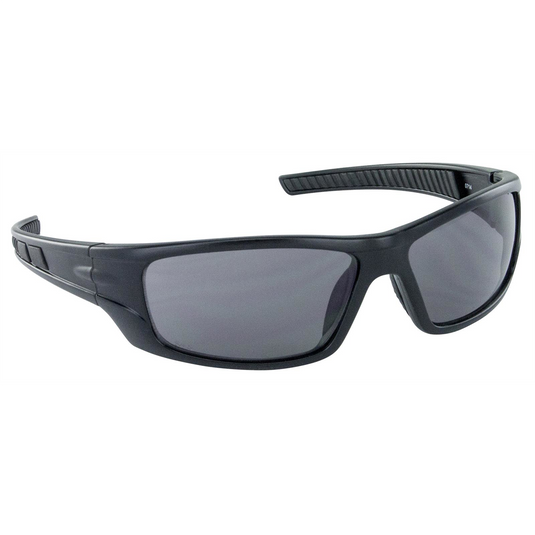 SAS Safety VX9 Safety Glasses w/ BLACK FRAME / GRAY LENS (POLYBAG)