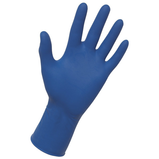 Thickster Powder Free 14mil Latex Gloves Lg.