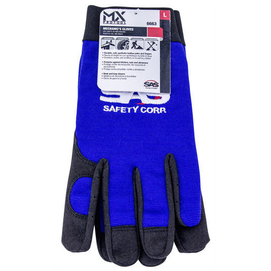 SAS Safety Mechanics Glove Blue; XXL