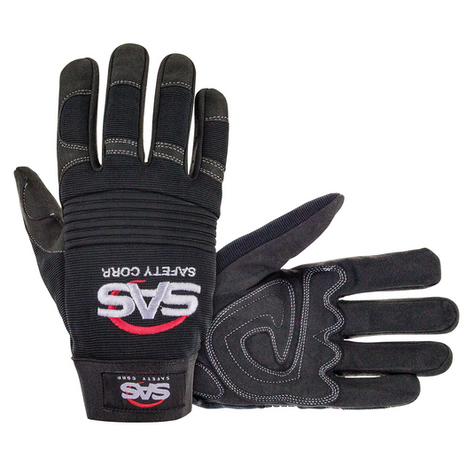 SAS Safety 1-pr of MX Mechanic's Impact Gloves; XL