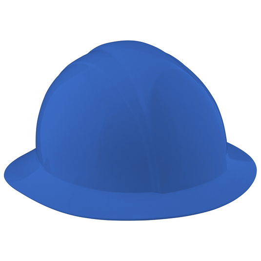 SAS Safety Lightweight Full Brim Blue Hard Hat