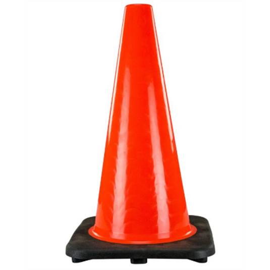SAS Safety Traffic Cone Solid Orange-18