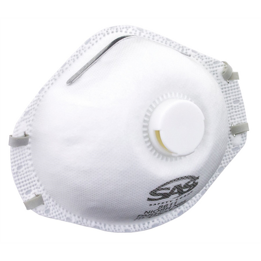 SAS Safety N95 Valved Particulate Respirators (Box of 10)