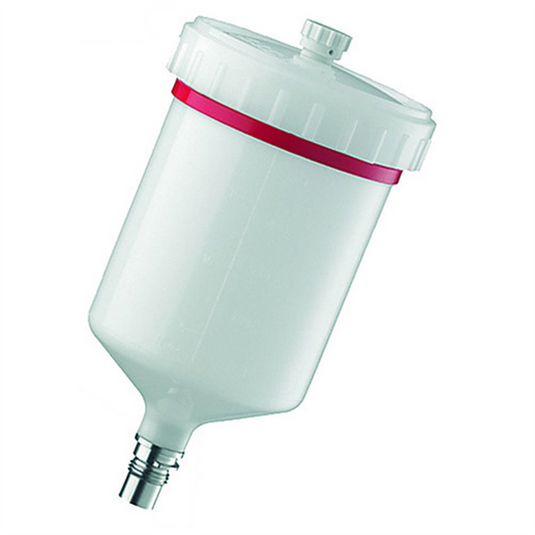 SATA .6 Liter QCC Plastic (PVC) Gravity Cup