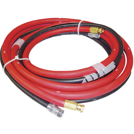 SATA Dual Hoses; 6 Ft; Dan-Am Pressure Tank
