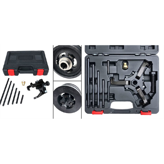 Schley Products Harmonic Balancer Pulley Puller W/ Side-turn Legs For Gm; Ford; And Other Engines