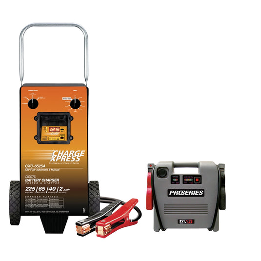 Schumacher Electric Wheel Charger / Jumpstarter Promo Pack