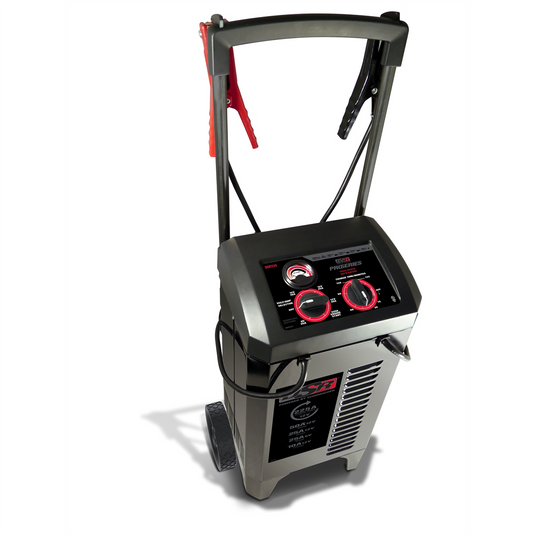 Schumacher Electric 225/50/25/10 Amp; 6/12V Manual Wheel Charger