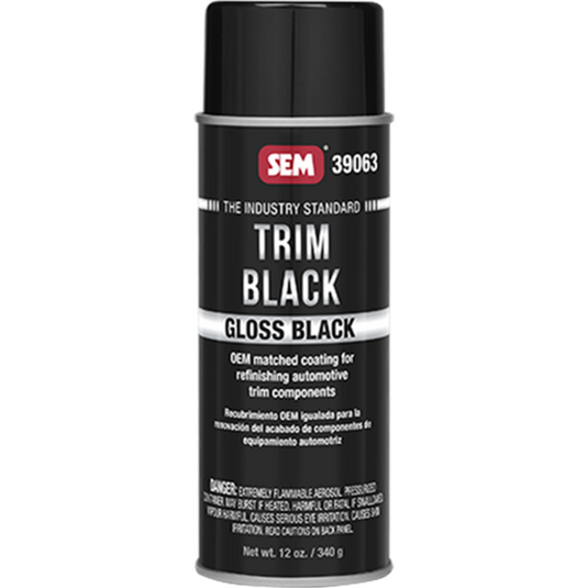 SEM Paints Trim Black  Gloss Trim Black