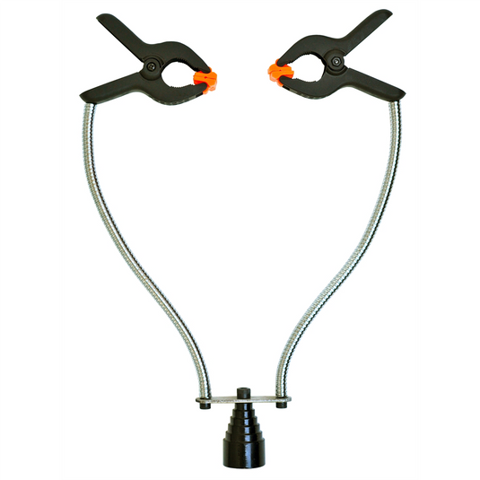 SE Tools Double Arm Holding Clamp with Magnet Base