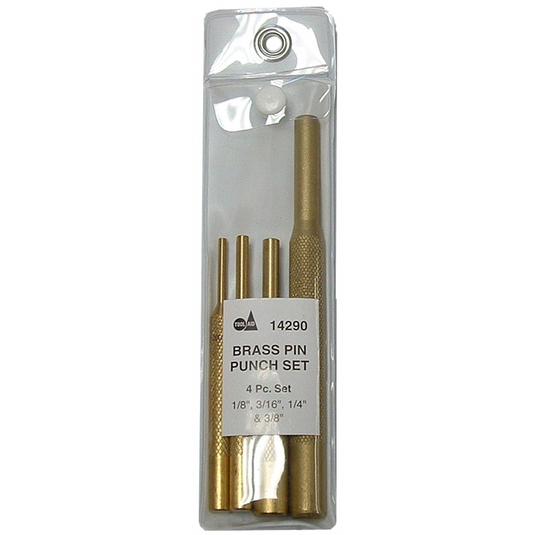 SG Tool Aid PUNCH SET BRASS PIN 4 PC