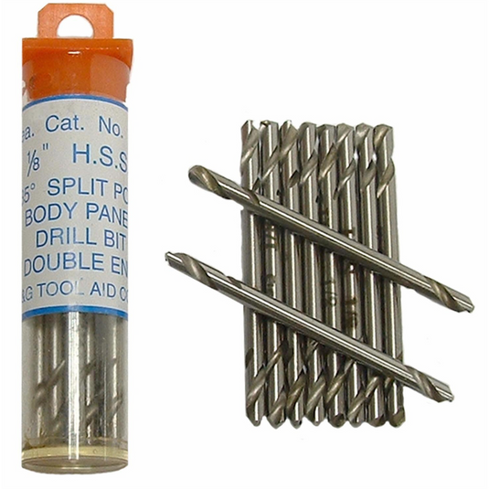 SG Tool Aid 1/8"" Stubby Body Panel Drill Bit with Double Ends