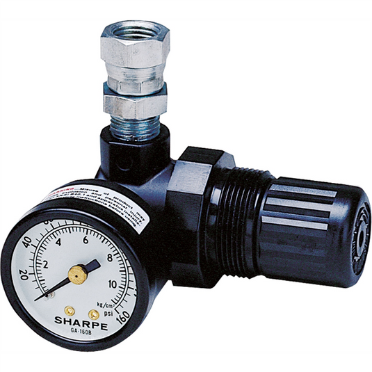 REGULATOR AIR 22CFM MINI GAUGE 0-160PSI
